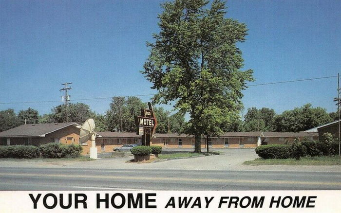 Your Motel - Old Postcard View